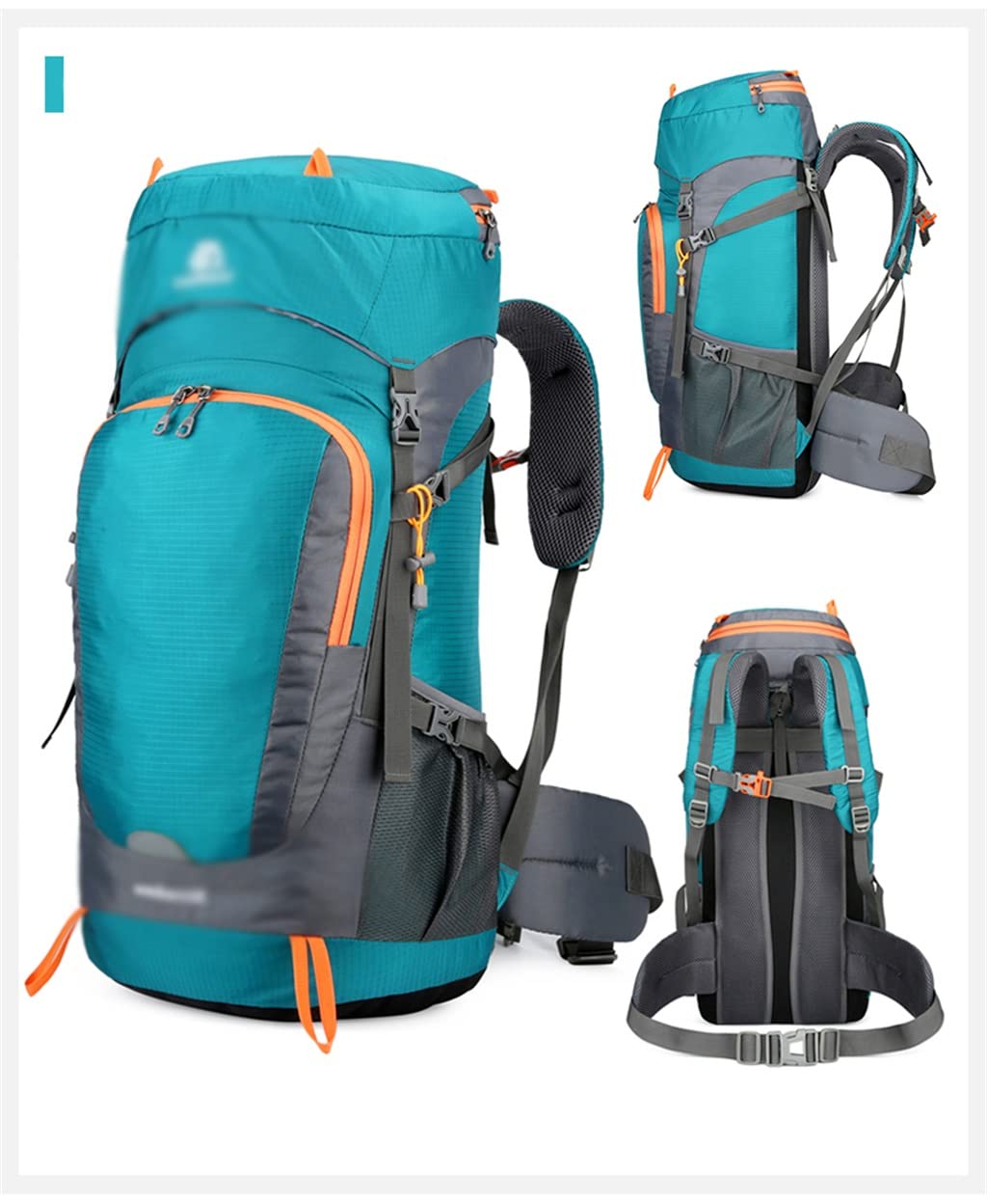 65L Unisex Backpack for Men and Women Travel Outdoor Bag